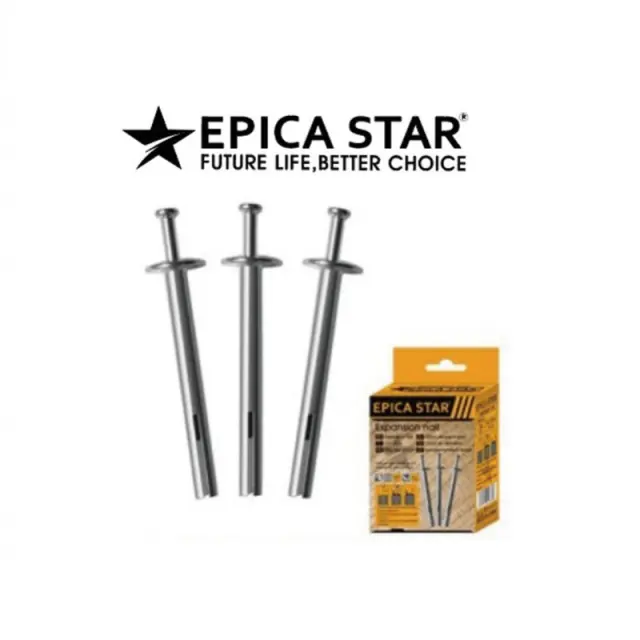 EPICA STAR ΚΑΡΦΙΑ ΕΚΤΟΝΩΣΗΣ M6x50mm 40ΤΜΧ EP-30715