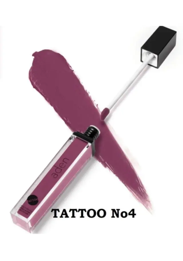 ADEN TATTOO EFFECT LIPSTICK 04 GENTLE ROSE 7ML