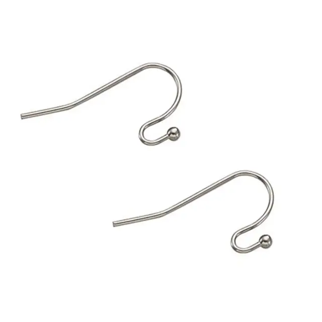Σκουλαρίκι Hook Loop 21mm με Μπίλια Ανοξείδωτο Ατσάλι 304 - 20τεμ