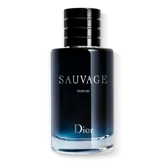 Sauvage Parfum Men`s Fragrance - Citrus and Woody Notes - Refillable Bottle