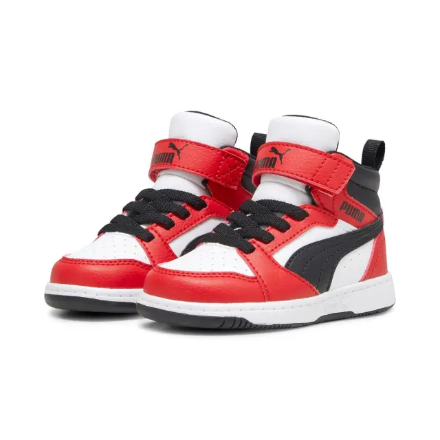 Puma Rebound V6 Sneakers High 396542-03 Κόκκινα - 27 2