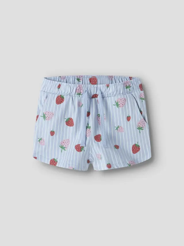 Name It Σορτς κοριτσίστικο πλεκτό Μπλε NMFVIGGA SHORTS F1 NOOS - 13215112 3