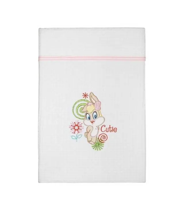 Κουβέρτα Αγκαλιάς πικέ (80x100) Des.27 Baby Looney Tunes 2
