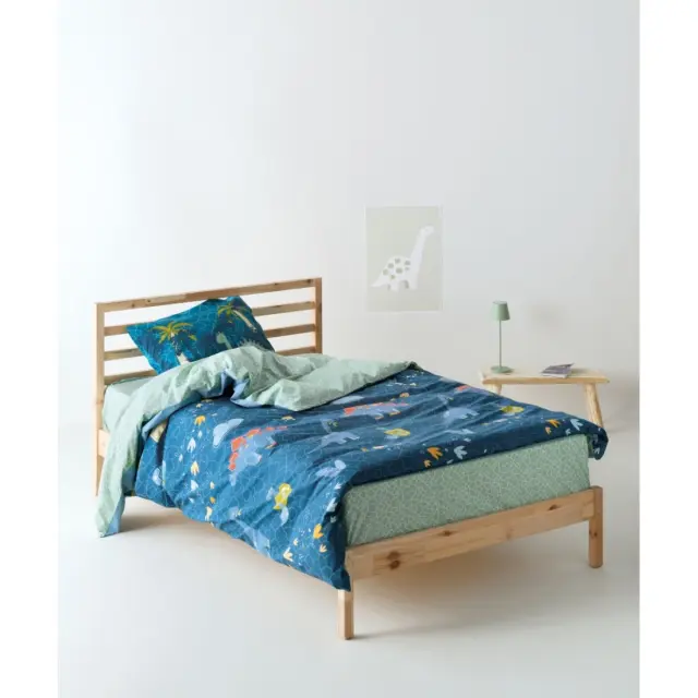 Σετ Παιδικά Σεντόνια Μονά 3 Τεμαχίων Kentia Pachy Blue-Mint 160x270