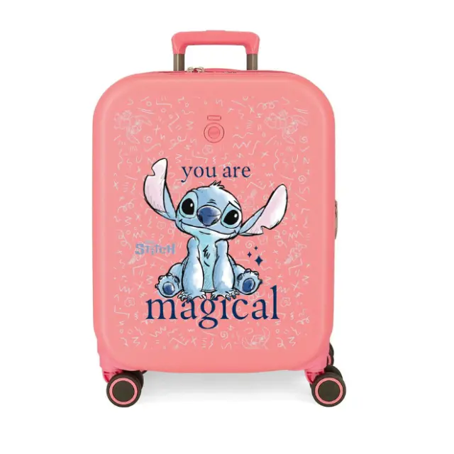 Disney Stitch You Are Magical Expandable ABS trolley suitcase 55cmTrolley cabin 8447444005598