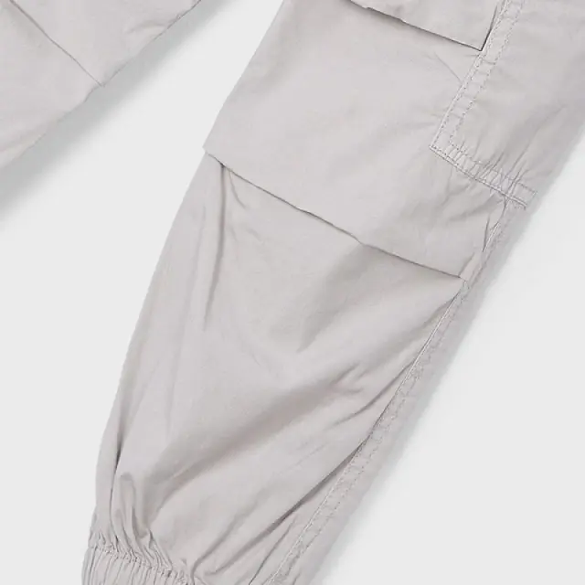 Mini 2 έως 10 ετών Παντελόνι φαρδύ unisex γκρι 2