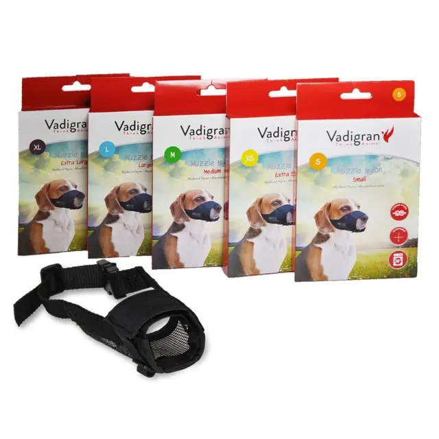 Vadigran Φίμωτρο Ρυθμιζόμενο Νάιλον XSmall 14-18cm 3