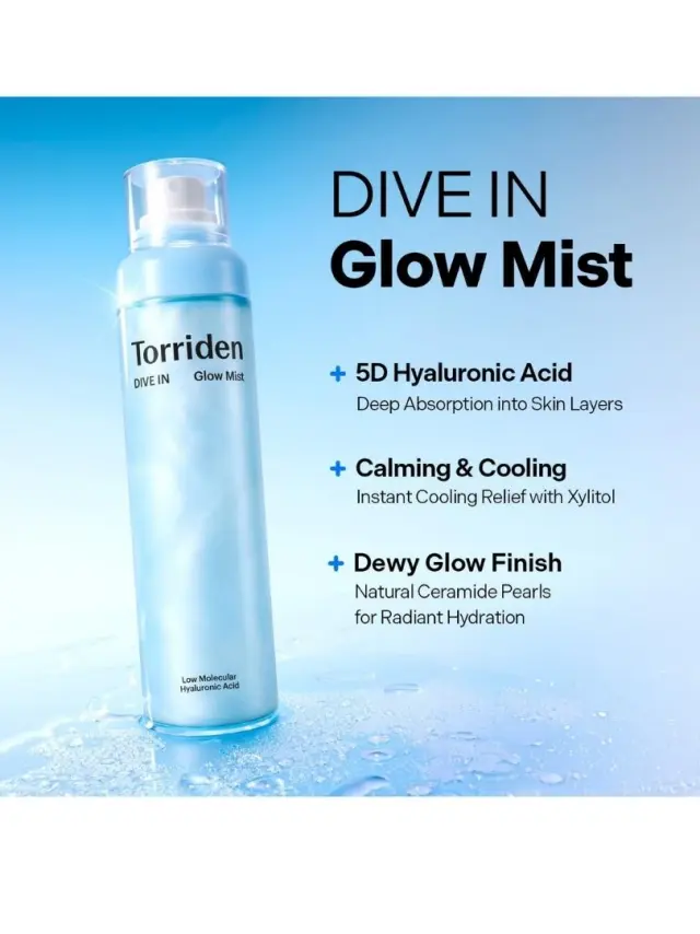 Torriden Dive In Low Molecular Hyaluronic Acid Glow Mist Ενυδατικό Mist Προσώπου, 120ml 3