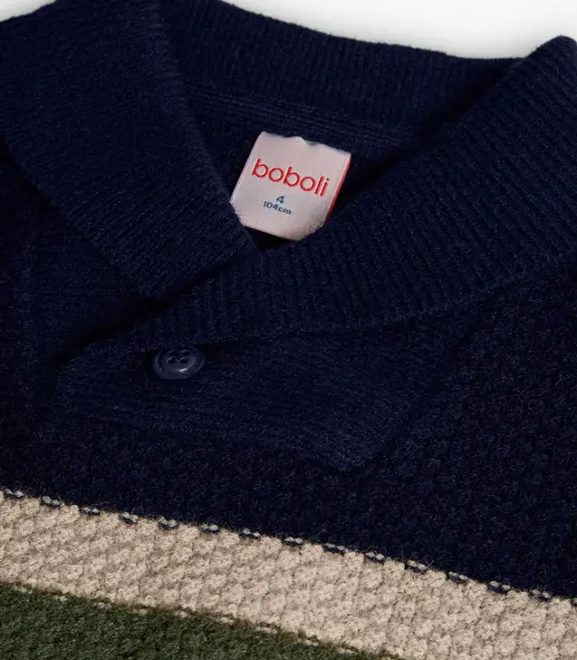 Boboli Chic Πλεκτό πουλόβερ THE GREAT LAKES 3