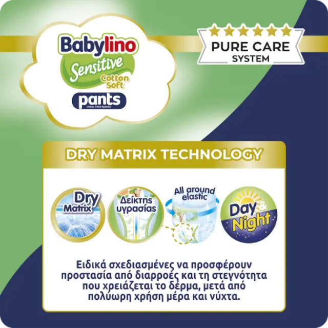 Πάνες Babylino Pants Unisex Economy No8 (20+kg) 26τεμ 3