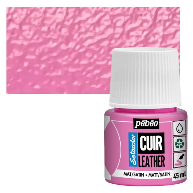 Pebeo Χρώμα Δέρματος Setacolor Leather - 08 Candy Pink - 45ml
