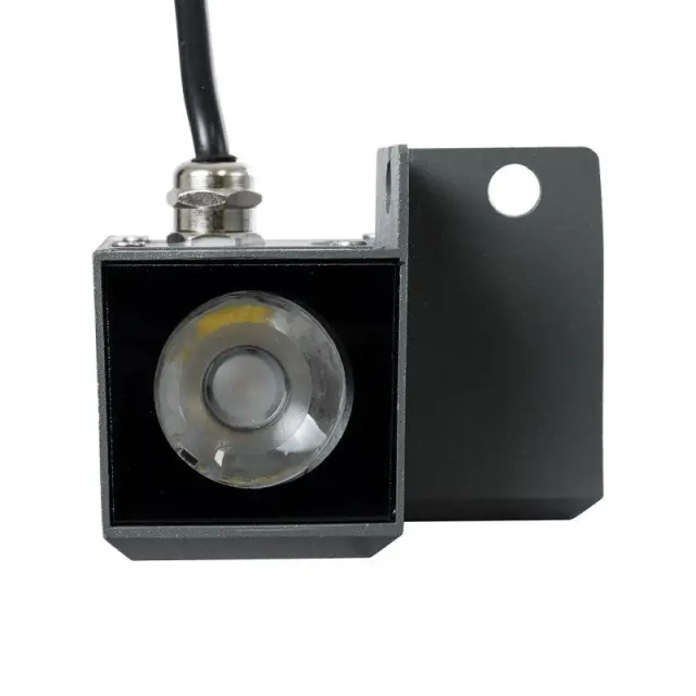 Γωνιακό Φωτιστικό LED 4500K 10W 1150lm IP66 WALLDONA 90732 Ανθρακί Σκούρο Γκρί 2