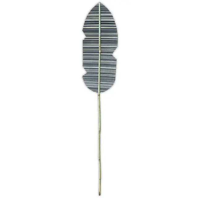 Φύλλο διακοσμητικό bamboo φυσικό/μαύρο 150cm Zaros 25968 VT161