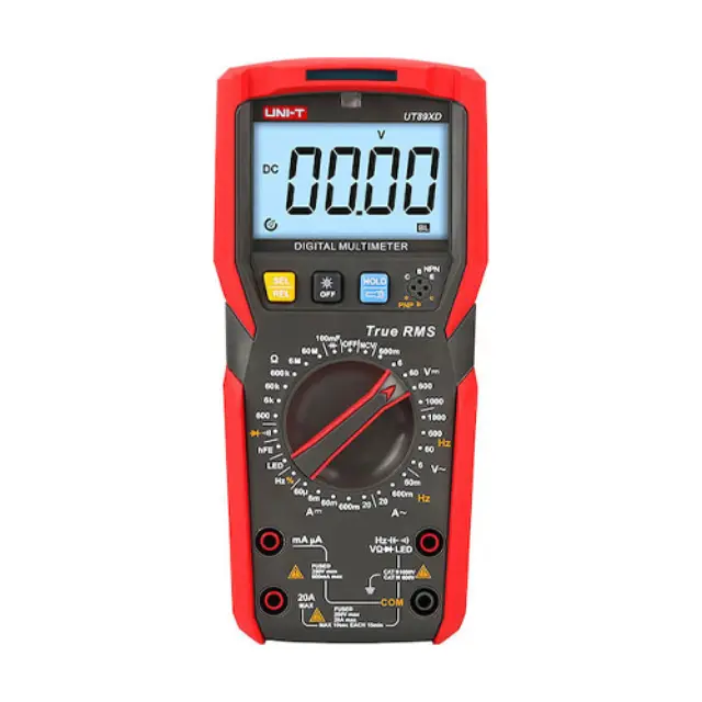 Uni-T UT89XD Ψηφιακό Πολύμετρο True RMS με Μέτρηση AC / DC / Αντίστασης