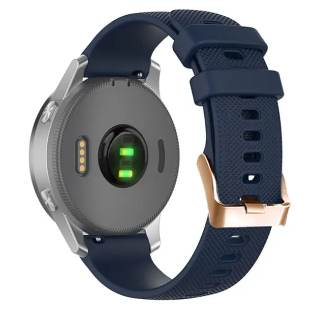 Λουράκι Σιλικόνης για Forerunner 265s/Venu 2s (Fits all 18mm)-Midnight Blue OEM 3