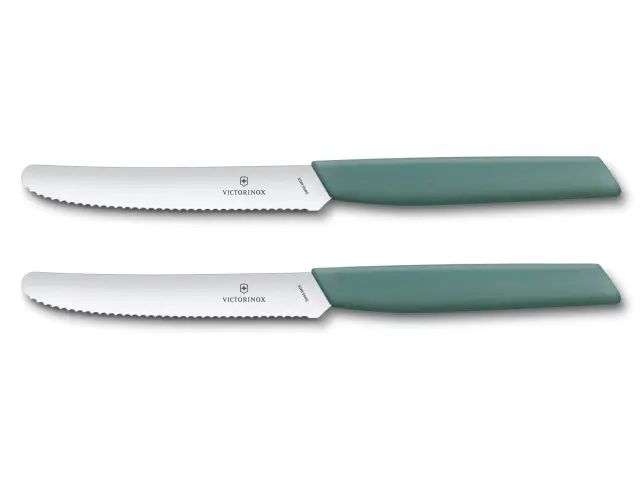 Σετ Μαχαίρια Γενικής Χρήσης Victorinox Swiss Modern με μήκος λεπίδας 11cm - Green - 2 τεμάχια6.9006.11W43B 3