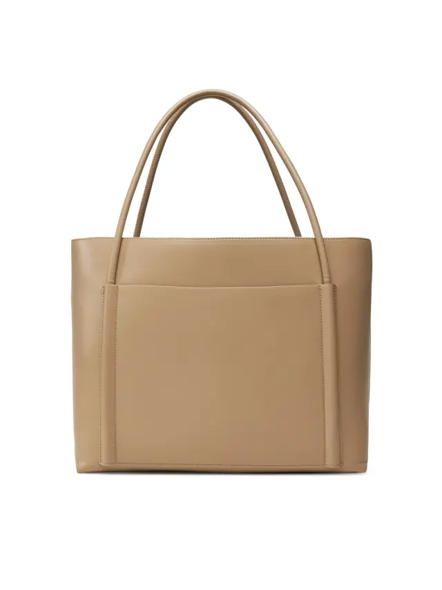 Calvin Klein Γυναικεία Τσάντα Linn Large Shopper Μπεζ 3