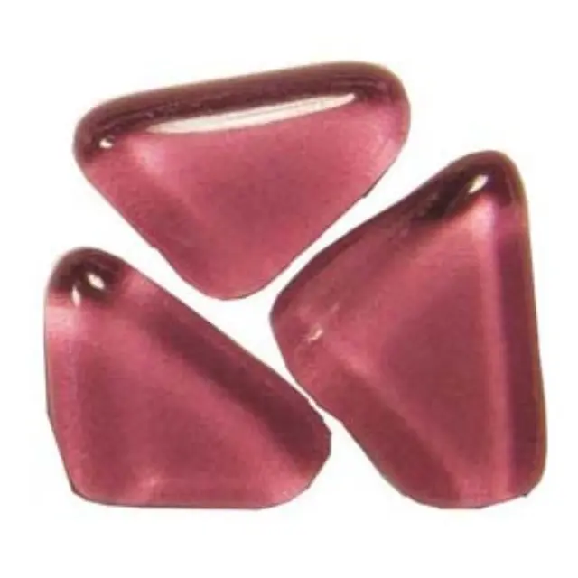 Γυάλινες Ψηφίδες Soft Glass - Lilac - Πολυγωνικές - 200gr