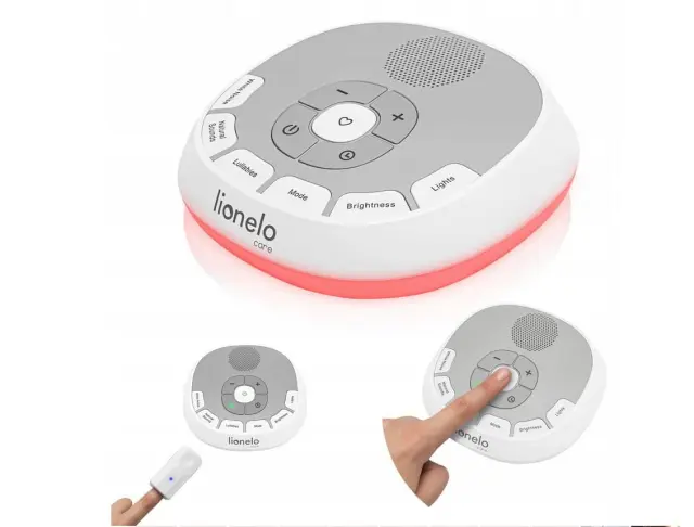 Lionelo Baby Nap Μουσικό Κουτί +#038; Φωτάκι Νυκτός με Ήχους Καρδιάς