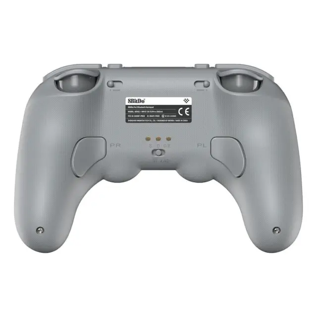 8BitDo Pro 3 Bluetooth Ασύρματο Χειριστήριο για Nintendo Switch 2, Switch, PC, Android + iOS με TMR Sticks, Hall Effect Triggers, 2.4GHz + Charging Dock – Γκρι 3