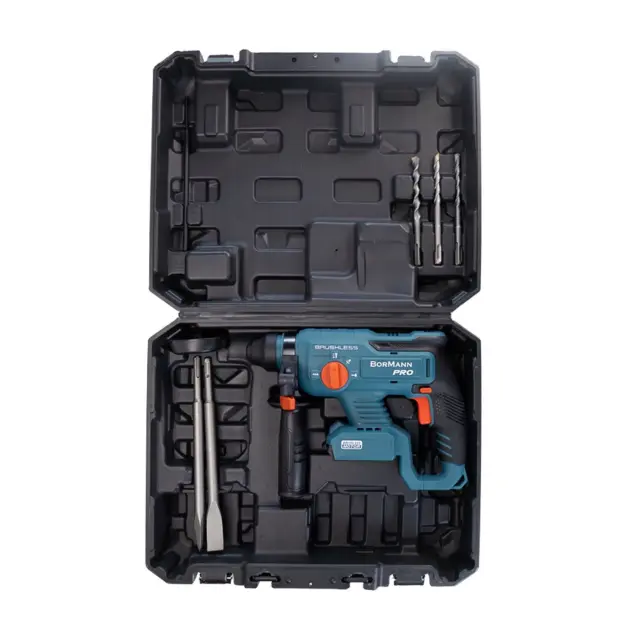 Bormann Pro BBP5300 - Πνευματικό Σκαπτικό Μπαταρίας SDS-Plus Brushless 20V (073840) (Χωρίς Μπαταρία και Φορτιστή) 2