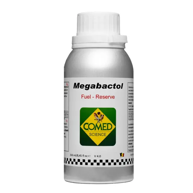 Comed Megabactol Λάδι με Φυσικά Έλαια για Ενέργεια, Ανάπτυξη Μυών & Ισχυρά Οστά Περιστεριών 250ml