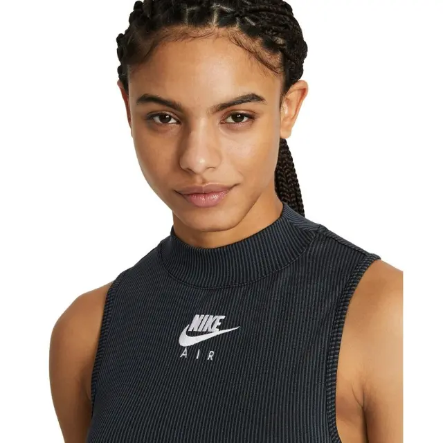 Nike Air Crop Tank (CZ9341-010) - Μαύρο 3