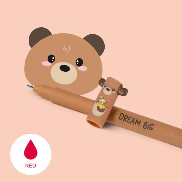 Legami Milano Στυλό Ballpoint 0.7mm με Κόκκινο Μελάνι Teddy Bear / EPREDKIT24 (Legami) 3