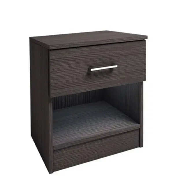 Κομοδίνο Ξύλο Wenge LIFE ZEBRANO 41x32x48cm