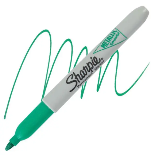 Μαρκαδόρος Sharpie Fine Permanent 0.9mm - Metallic Emerald