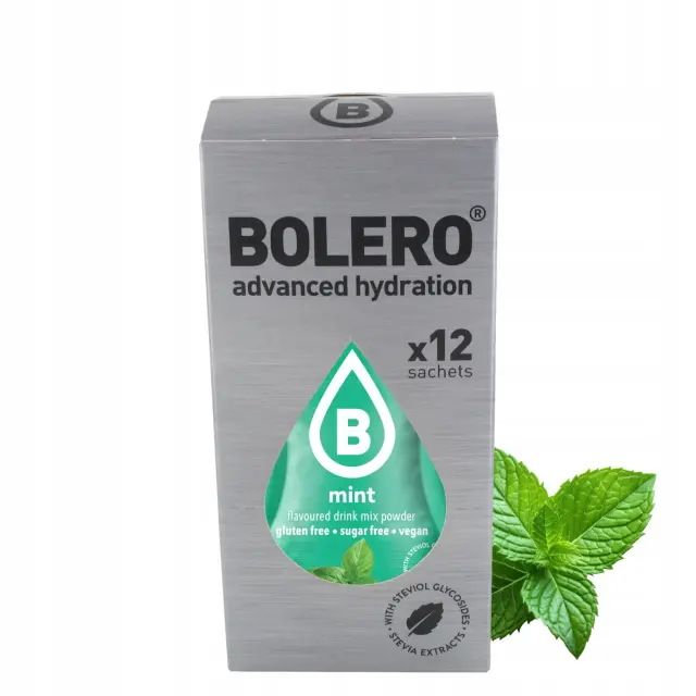 BOLERO Μέντα - Χυμός Σε Σκόνη για 0,5LT (Κουτί των 12) 3gr