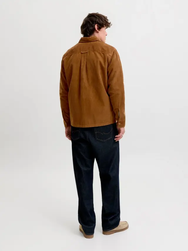 JJEREGENT CORD OVERSHIRT LS SN - Monks Robe 2