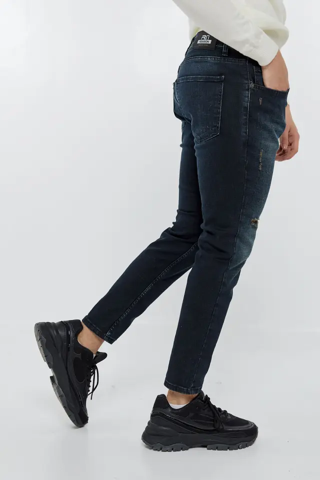 Παντελόνι Jean Premium Μπλε Σκούρο 2