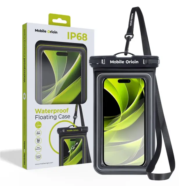 Mobile Origin Waterproof Floating Case 6,8", black/white