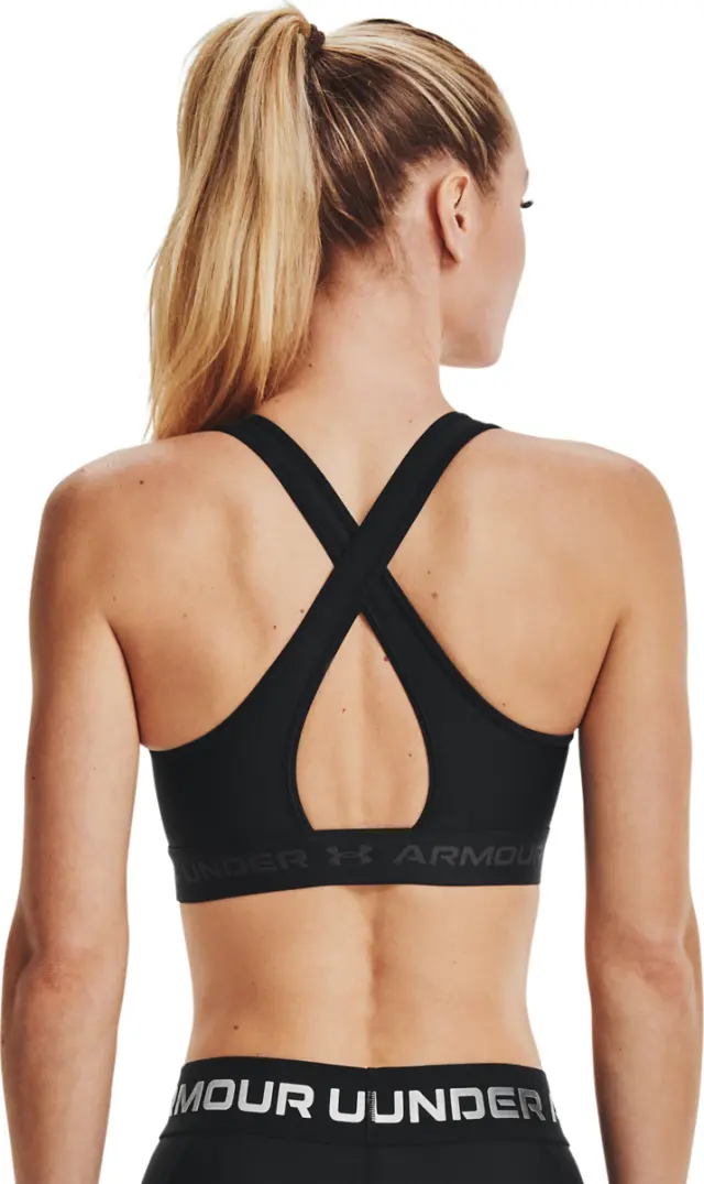 Under Armour Women's Crossback Mid Bra Μαύρο 1361034-001 (Under Armour) - XLarge 3