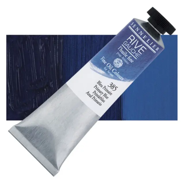 Sennelier Λάδι Rive Gauche 385 Primary Blue - 40ml
