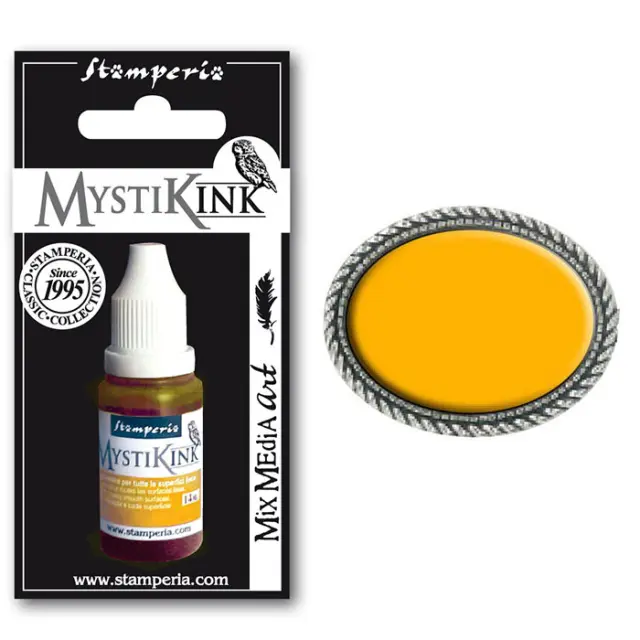 Χρώμα Stamperia Mystik Ink - Yellow - 18ml