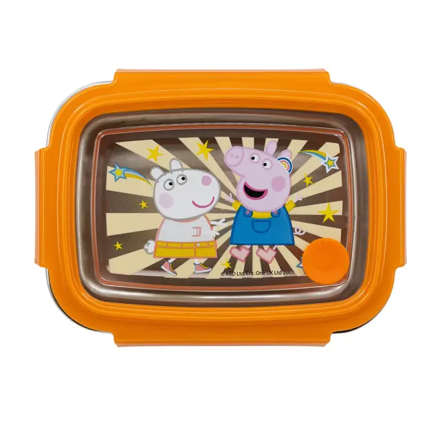 Aνοξείδωτο φαγητοδοχείο 670 ml Peppa Pig Little One - Stor 3