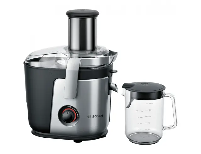 Αποχυμωτής Bosch VitaJuice 4 με ισχύ 1000W, 2 ταχύτητες και χωρητικότητα 1.5L - Silver/Black MES4000 2
