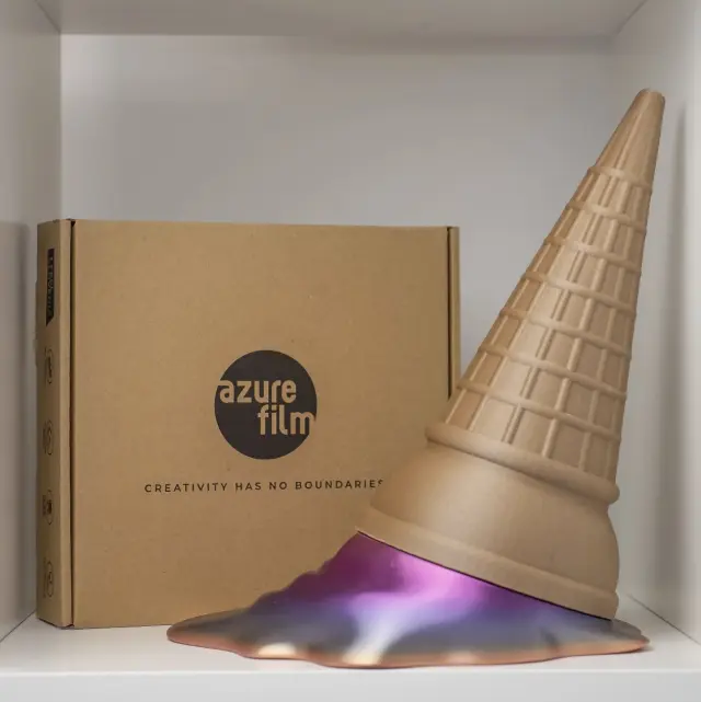 AzureFilm Refill PLA 1.75mm Silk Rainbow Candy 1kg 3
