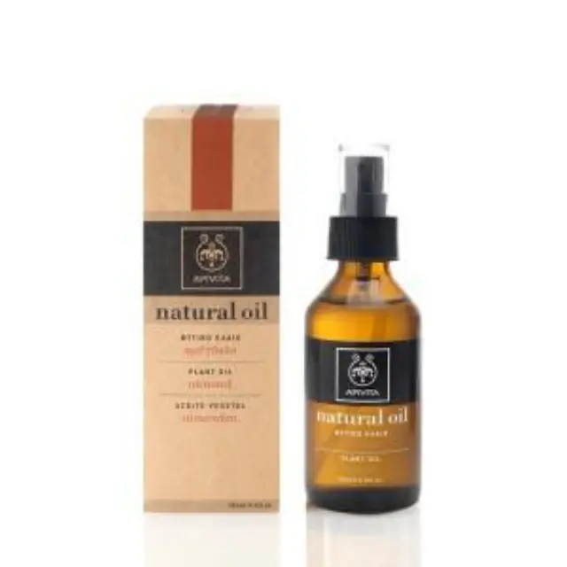 Apivita Natural Oil Βιολογικό Αμυγδαλέλαιο για Πρόσωπο και Σώμα 100ml