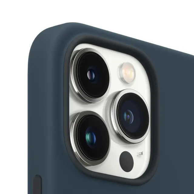 MM2T3ZM/A Apple Silicone Magsafe Cover for iPhone 13 Pro Max Abyss Blue (Damaged Package)