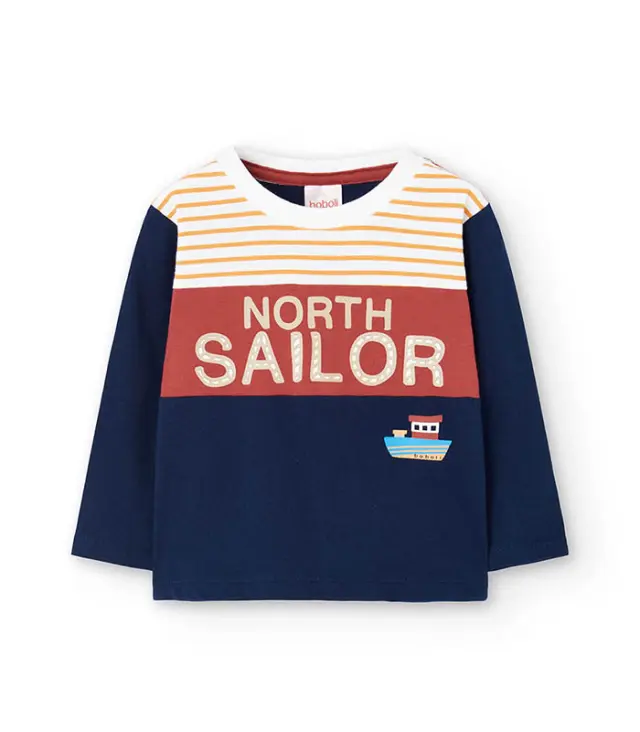 Boboli Μπλούζα μακό για αγόρι NORTH SAILOR