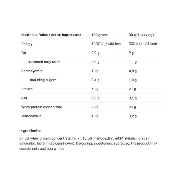 ALLNUTRITION Whey Protein Vanilla, 2270 g 2