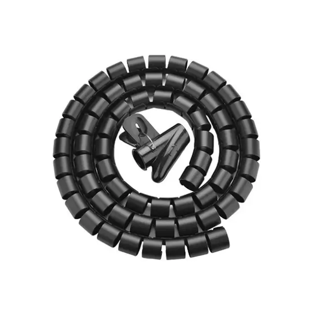 Unitek Spiral Cable Organizer 10m 2mm Black (OT1102ABK03-10M)