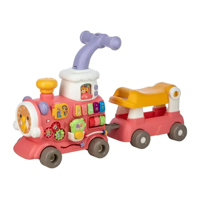 FreeON Free2Move Magic Train Τρενάκι Περπατούρα 5 σε 1 Pink 12+ Μηνών