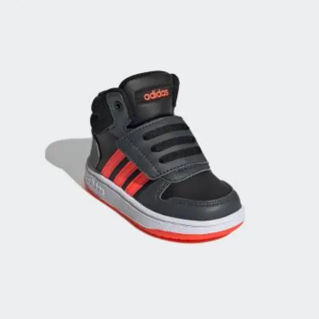 Adidas Hoops 2.0 Mid Black/Grey/Red GZ7780 - 20 3