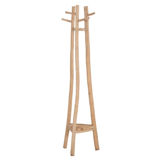 ΚΑΛΟΓΕΡΟΣ ΜΕ 3 ΚΟΛΩΝΕΣ FB94881 ΞΥΛΟ TEAK ΣΕ ΦΥΣΙΚΟ 52x52x200Υεκ.