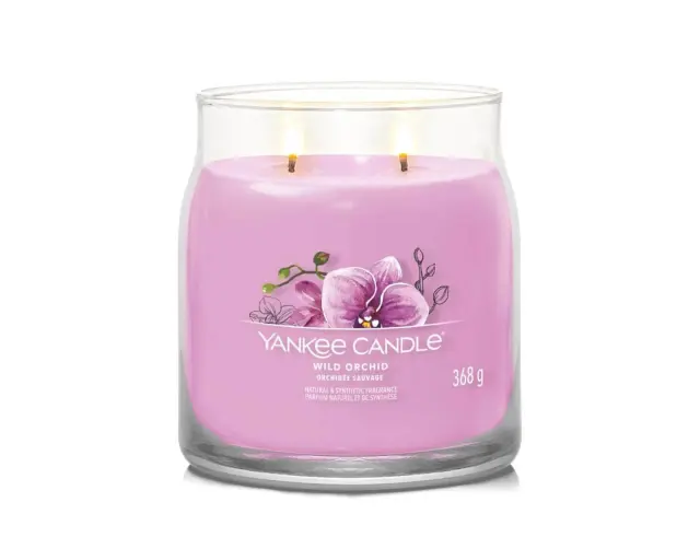Αρωματικό Κερί Yankee Candle με διάρκεια καύσης έως 50 ώρες και άρωμα Wild Orchid1630013E 2