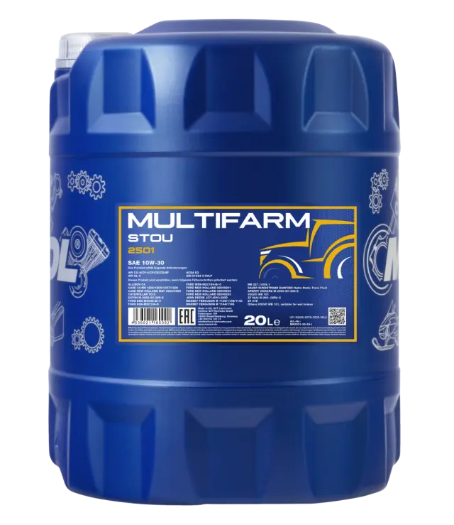 Mannol 2501 Multifarm STOU Λάδι Αυτοκινήτου 10W-30 20lt